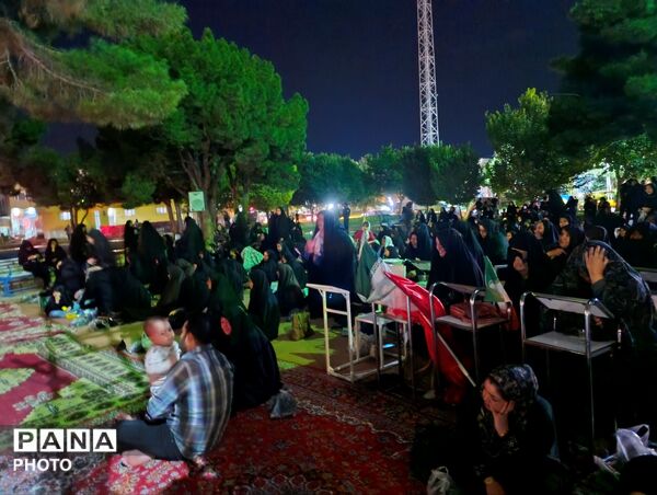 مراسم عزاداری شب سوم ماه محرم در نیشابور 