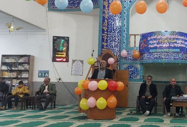 جشن ولادت امام علی (ع)در مسجد جامع روستای ارغا