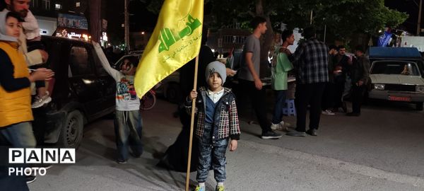 همایش عظیم وفاداری به وطن در بلوار فضل نیشابور