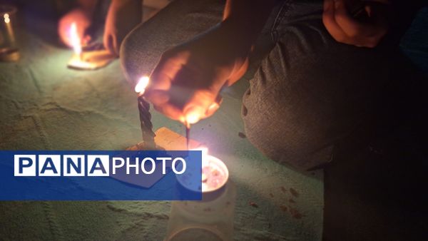 مراسم شام غریبان در شهرستان لنده