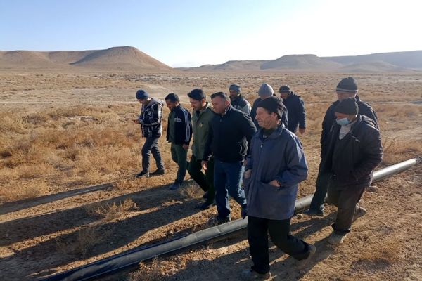 بازدید از قنات روستای پیشی دره جهت لایروبی