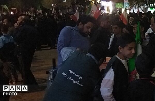 گذری بر موکب مردمی شهید مصطفی صدر زاده در یازدهمین شب از سال ۱۴۰۵