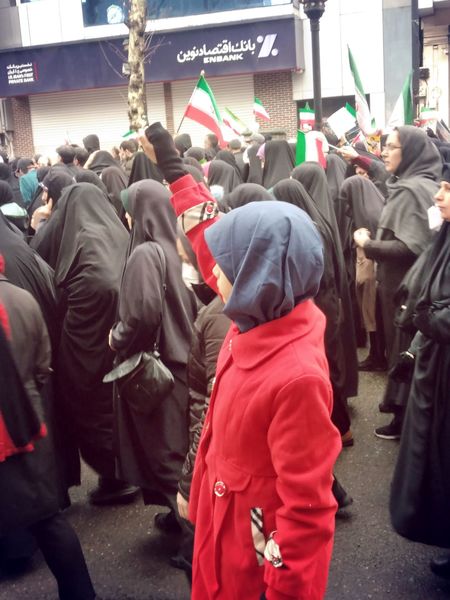 راهپیمایی 22 بهمن در لاهیجان