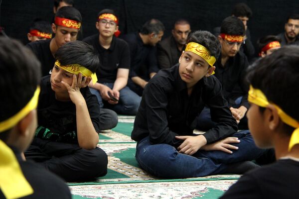 مراسم سوگواری احلی من العسل در شهرکرد