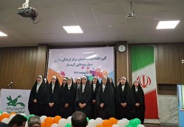 آیین بهره برداری از ساختمان مرکز فرهنگی هنری سیار روستایی در شهرستان گرمسار