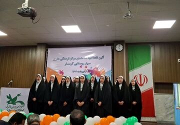 آیین بهره برداری از ساختمان مرکز فرهنگی هنری سیار روستایی در شهرستان گرمسار