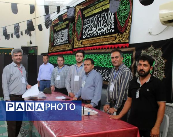 حضور مردم ولایت‌مدار شهرستان فراشبند پای صندوق‌های رای