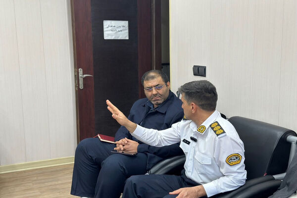 نشست خبری رئیس پلیس راهور استان بوشهر