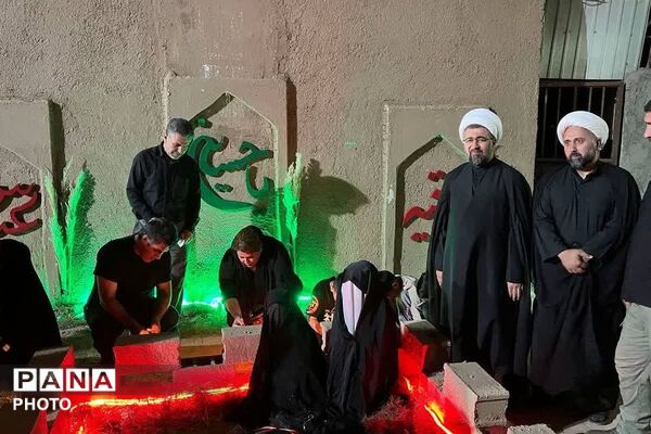 تجمع مردمی شهر صباشهر همزمان با مراسم شام غریبان  