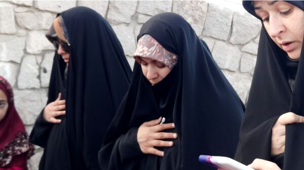 مراسم عطر افشانی مزار شهدای گمنام حبل نور کوهسنگی مشهد مقدس