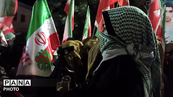 همایش باشکوه دختران جان فدای ایران در خلیل آباد
