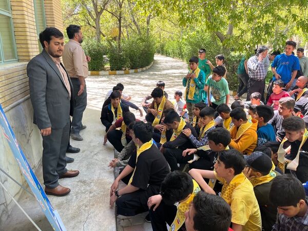 پیش اردوی شهرستانی دانش‌آموزان پیشتاز ناحیه یک شهرکرد