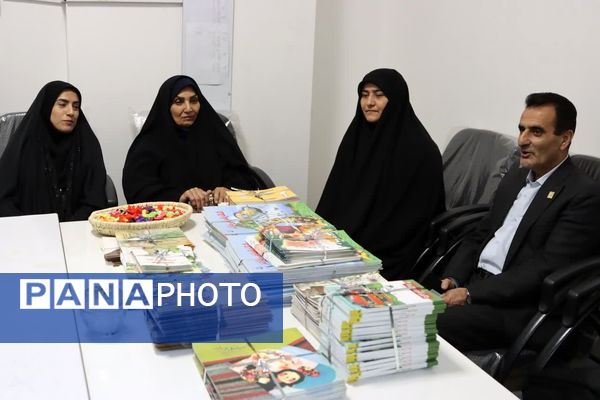 حضور سرپرست دانشگاه فرهنگیان استان گلستان و هیأت همراه در دبستان کوی انجیراب