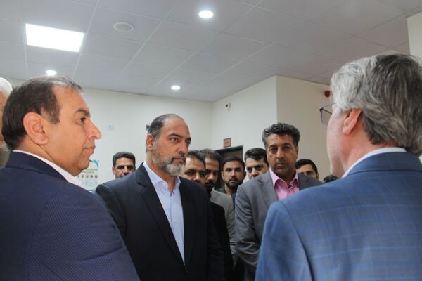 افتتاح و کلنگ‌زنی چندین طرح عمرانی در شهرستان بم 