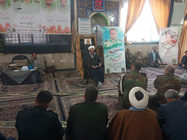 مراسم گرامیداشت شهید محسن کمالی دوست در چناران