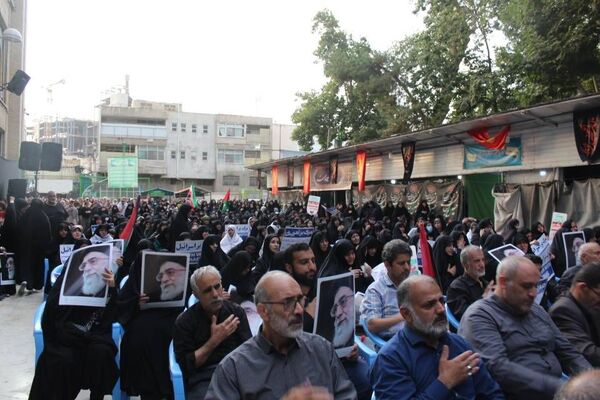 تجمع مردم کرج در محکومیت ترور «اسماعیل هنیه»