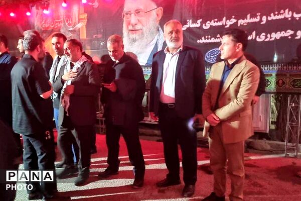 دانشگاه آزاد شهرستان قدس میزبان استقبال از حاضران در مراسم وداع و تشییع امام شهید امت