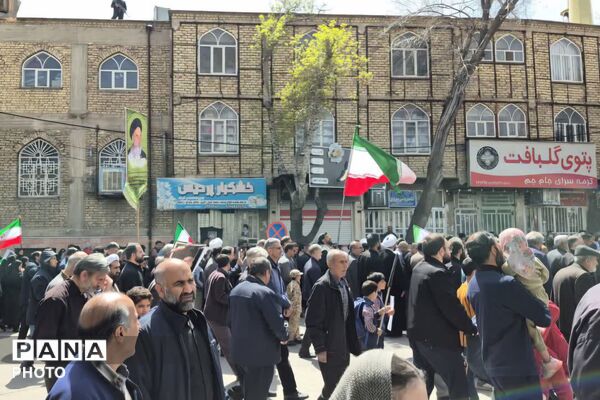 راهپیمایی روز قدس در استهبان