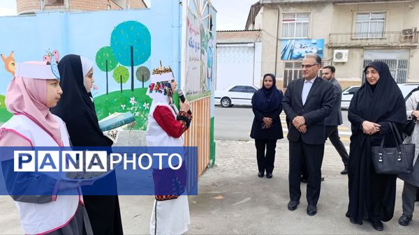 افتتاحیه اتاق بهداشت در دبستان دخترانه شاهد بندرترکمن