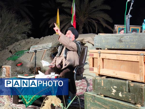 یادواره شهدا در روستای آرنگو پایین 