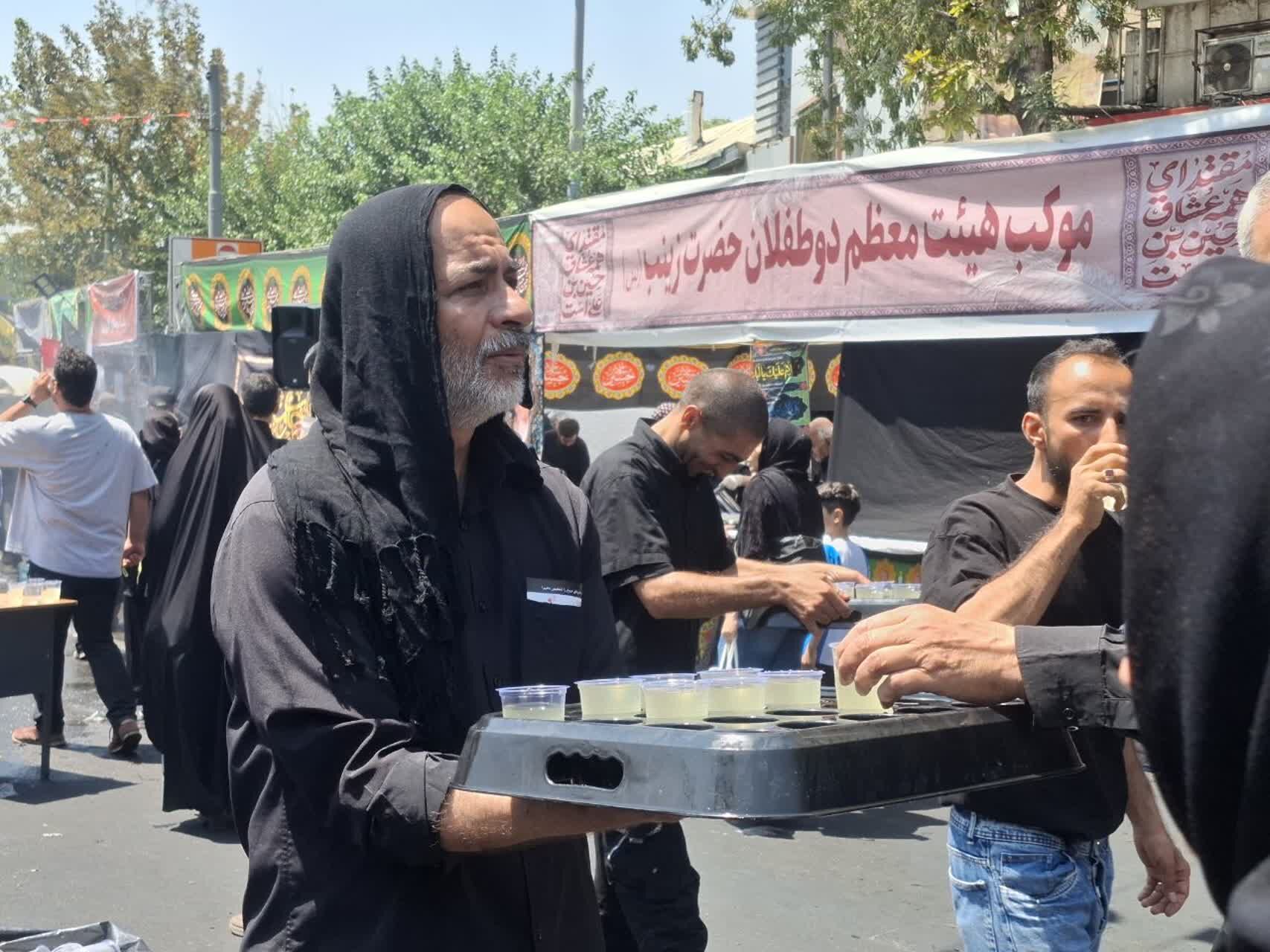 راهپیمایی جاماندگان اربعین در تهران 