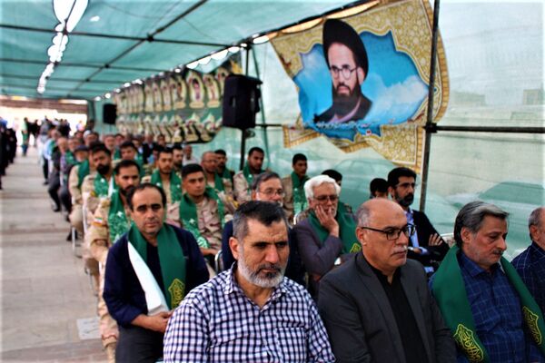 آیین سالگرد شهید آیت الله سعیدی و شهدای سادات استان قم 