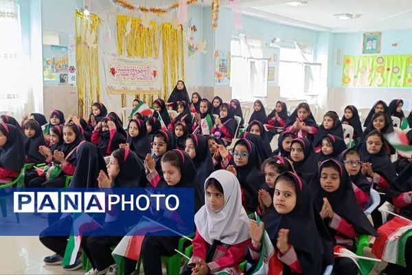 برگزاری جشن شکوفه های کلاس اولی در مدارس میقات و حضرت معصومه (س) منطقه پردیس 
