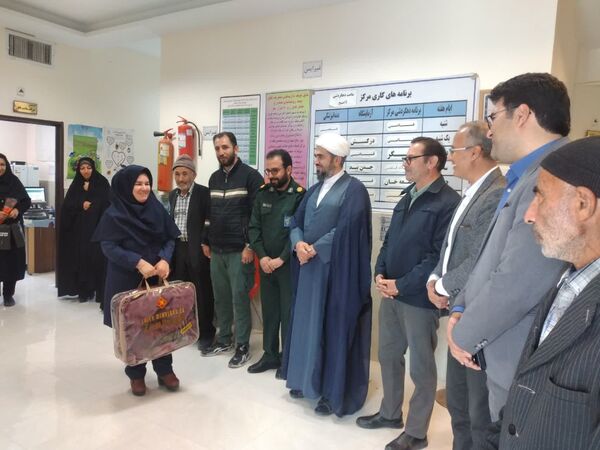 تقدیر امام جمعه سملقان از پرستاران شهر قاضی و شهر آوا 