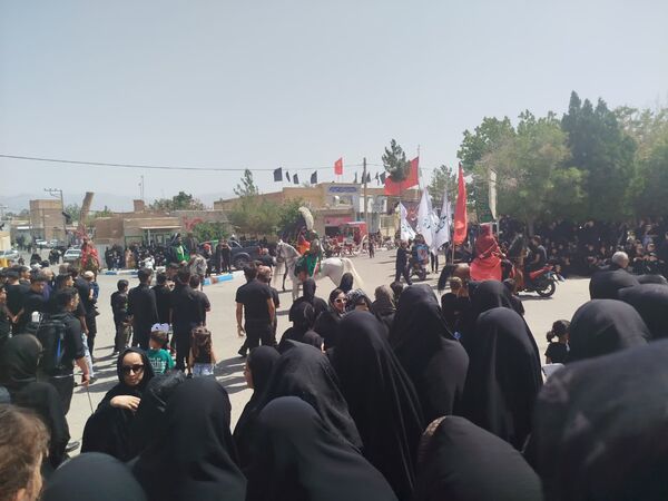 شور حسینی اهالی روستای فدافن