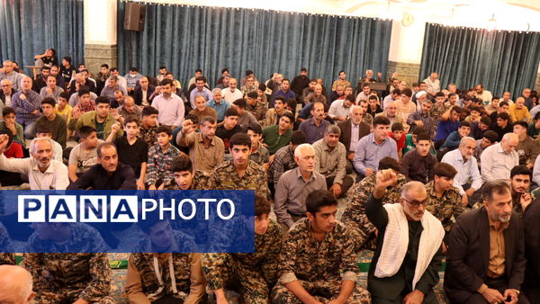 نماز جمعه سیاسی دشمن شکن بندپی شرقی با حضور نوجوانان و جوانان بسیجی