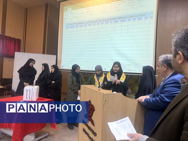 انتخابات اعضای مجمع سازمان دانش‌آموزی ناحیه ۵ تبریز