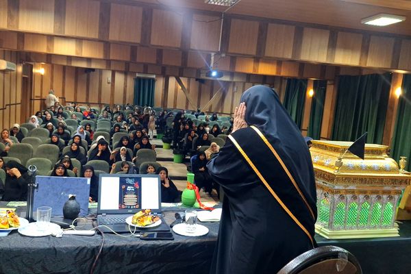 مراسم عزاداری دختران امام رضا (ع) ناحیه ۳ شیراز