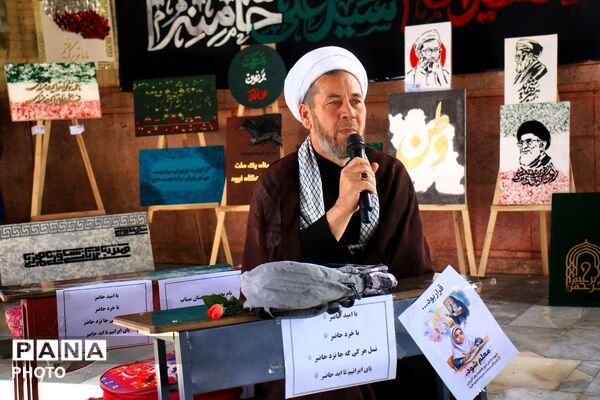 کبودرآهنگ میزبان سوگواری چهلم شهدای دانش‌آموزی شجره طیبه