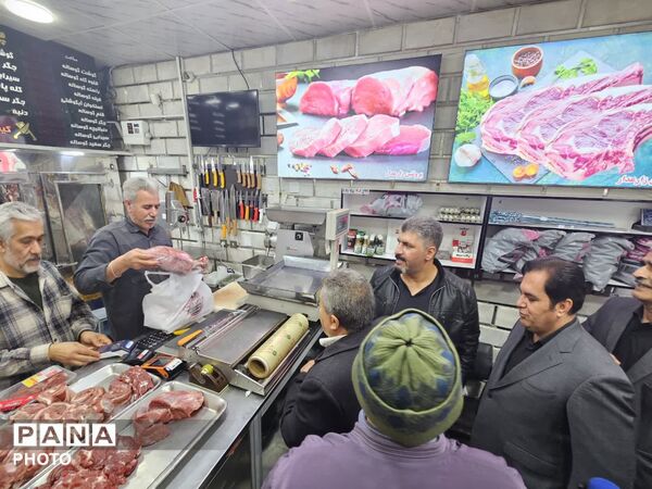 نظارت سرزده فرماندار نظرآباد و تضمین آرامش معیشتی در آستانه سال نو