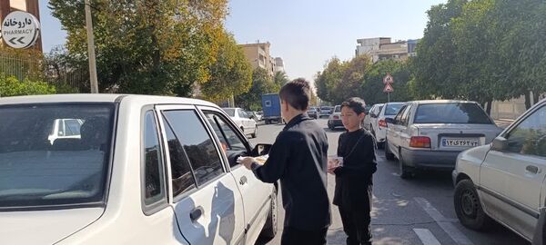 برپایی موکب دهه فاطمیه در اداره‌کل آموزش و پرورش استان فارس