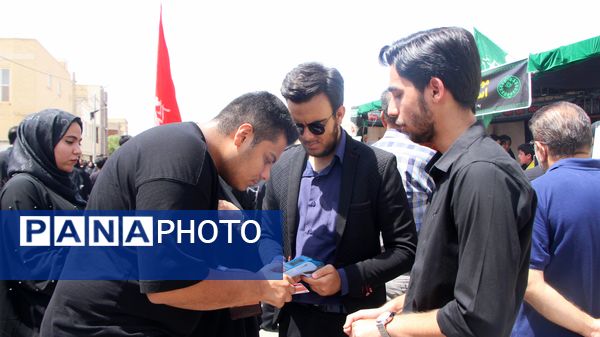 برپایی موکب عشاق الحسین در استان یزد