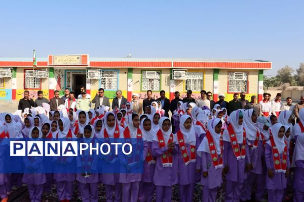 زنگ پدافند غیرعامل در مدارس قلعه‌گنج نواخته شد