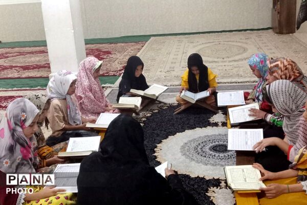 مسجد امام حسین (ع) شهرک گلشهر رودبارجنوب میزبان نوجوانان مشتاق کلام وحی 
