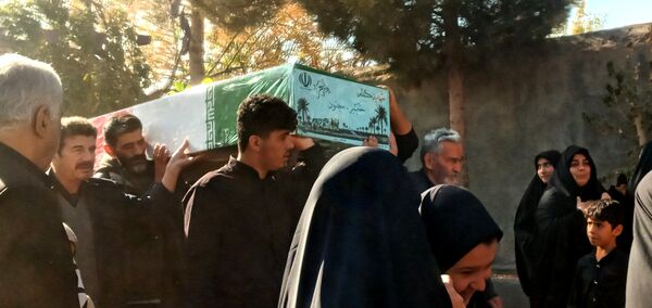 عزاداری فاطمی با حضور شهید گمنام در روستای ورجان قم