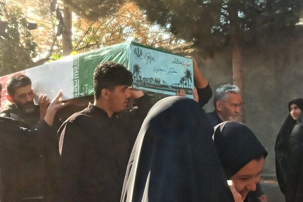 عزاداری فاطمی با حضور شهید گمنام در روستای ورجان قم