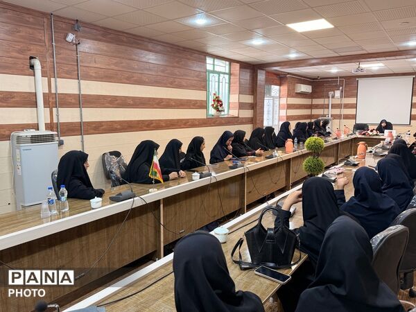 نشست صمیمانه دانش‌آموزان پانا با مسئول سازمان دانش‌آموزی شهرستان نهبندان
