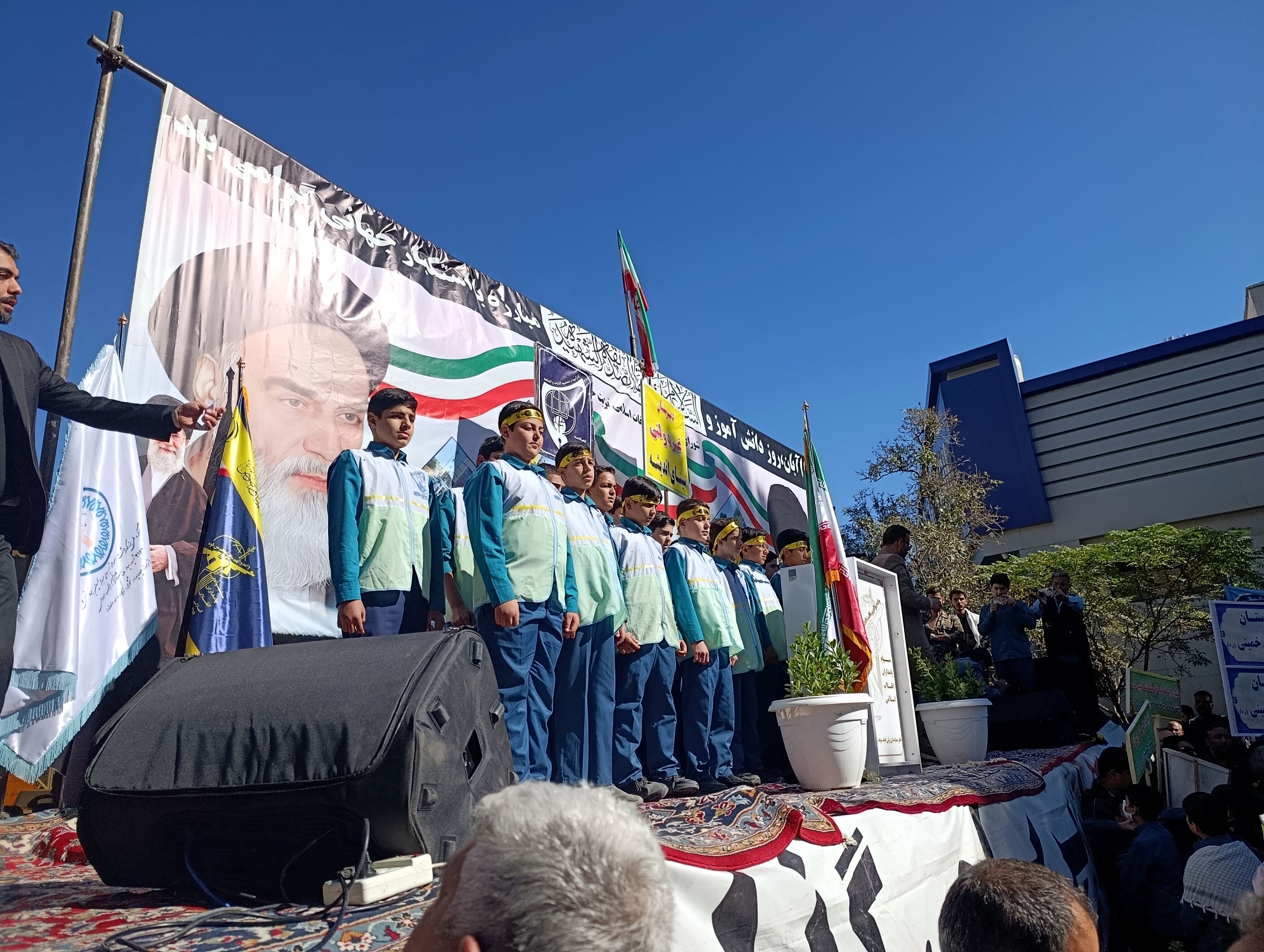 فریاد استقلال و آزادی در طنین ۱۳ آبان در تربت حیدریه