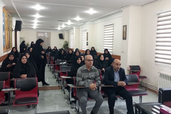 مراسم عزاداری شهادت شهدای خدمت در آموزش و پرورش رودهن 