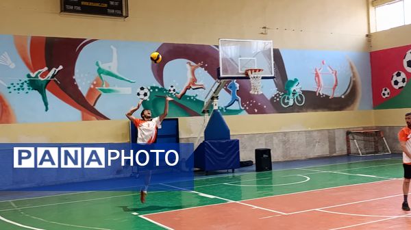 افتتاحیه مسابقات والیبال به‌مناسبت دهه مبارک فجر در نیشابور