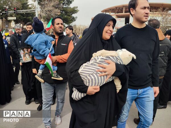 قاب پانا میزبان راهپیمایی روز قدس در شهرستان نیشابور 
