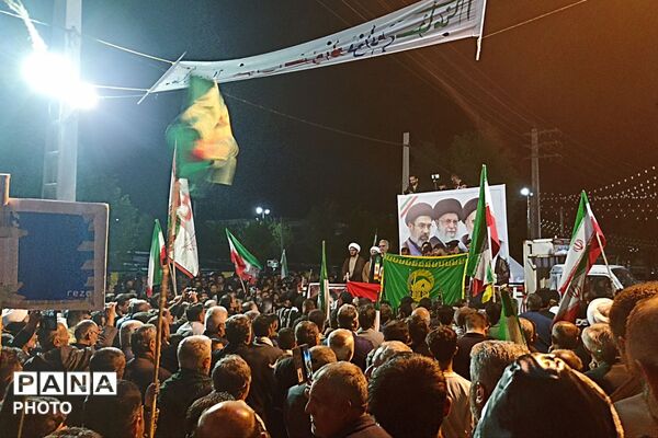 پرچم سبز عشق در لردگان