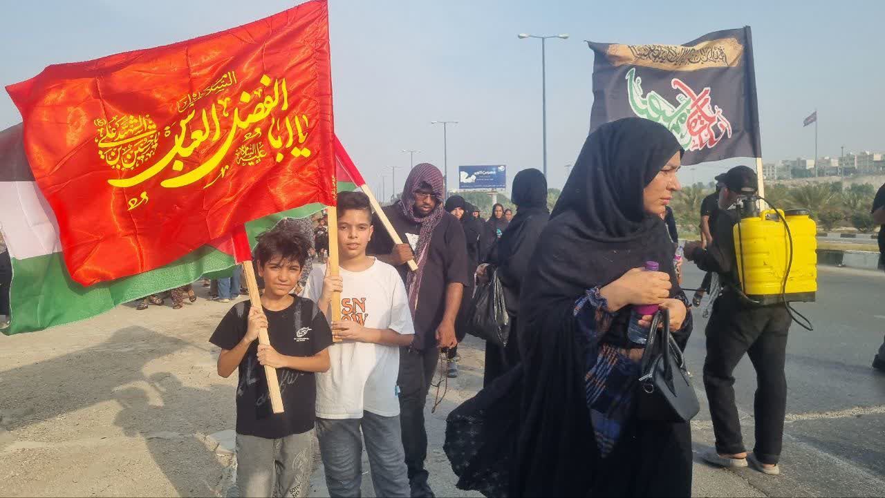 پیاده‌روی اربعین حسینی در شهرستان قشم