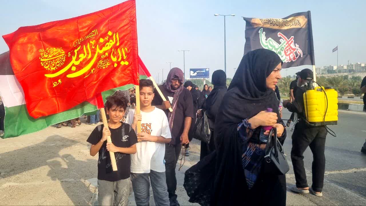 پیاده‌روی اربعین حسینی در شهرستان قشم