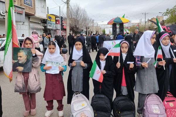 حضور پرشور مردم غیور ممسنی در راهپیمایی روز قدس