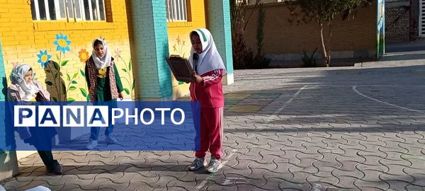 برگزاری صبحگاه انتظار در آموزشگاه فاطمیه خاتم 